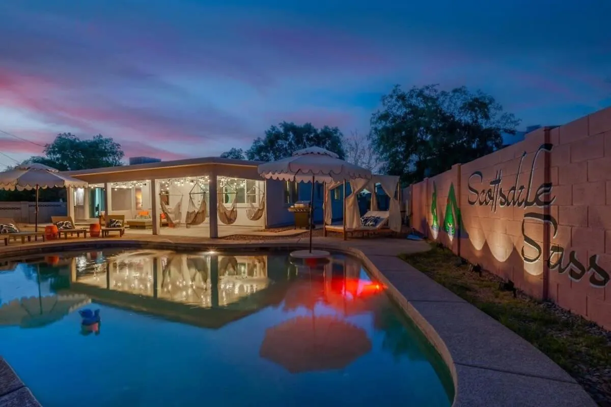 Scottsdale Sass - 5 Min To Old Town Pool And Fire Vila